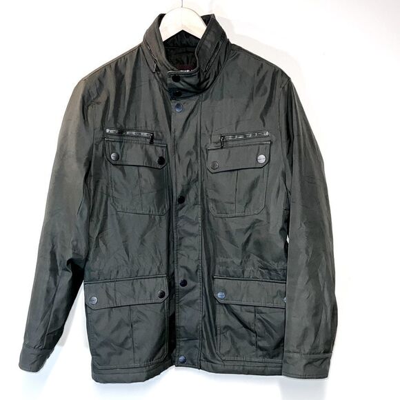NWOT Michael Kors Mens Military Field Jacket Coat Green Size M - Picture 1 of 12
